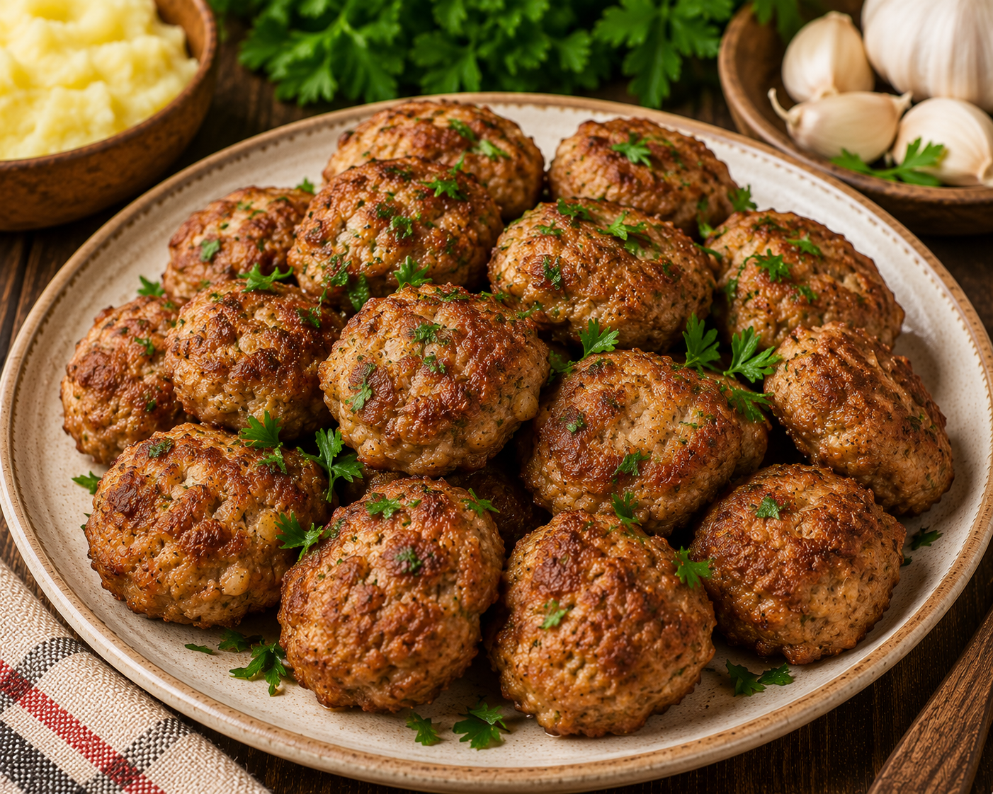 Chifteluțe de porc la comandă - Masa de Acasă