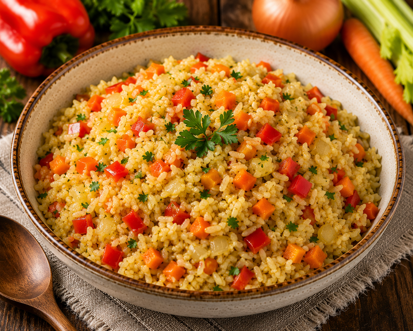 Pilaf cu legume – preparat de post Masa de Acasă Călărași